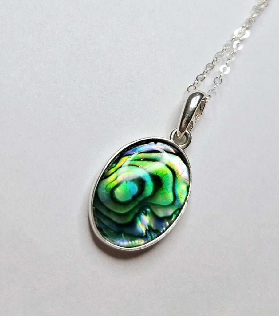 Hypatia Courage Collection Sterling Silver and Paua Shell - Stellify