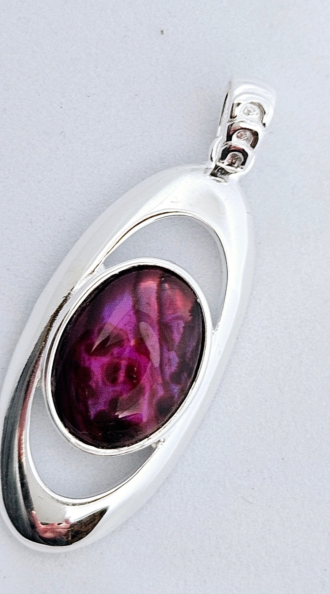 Rosa Sterling Silver Pendant - Stellify