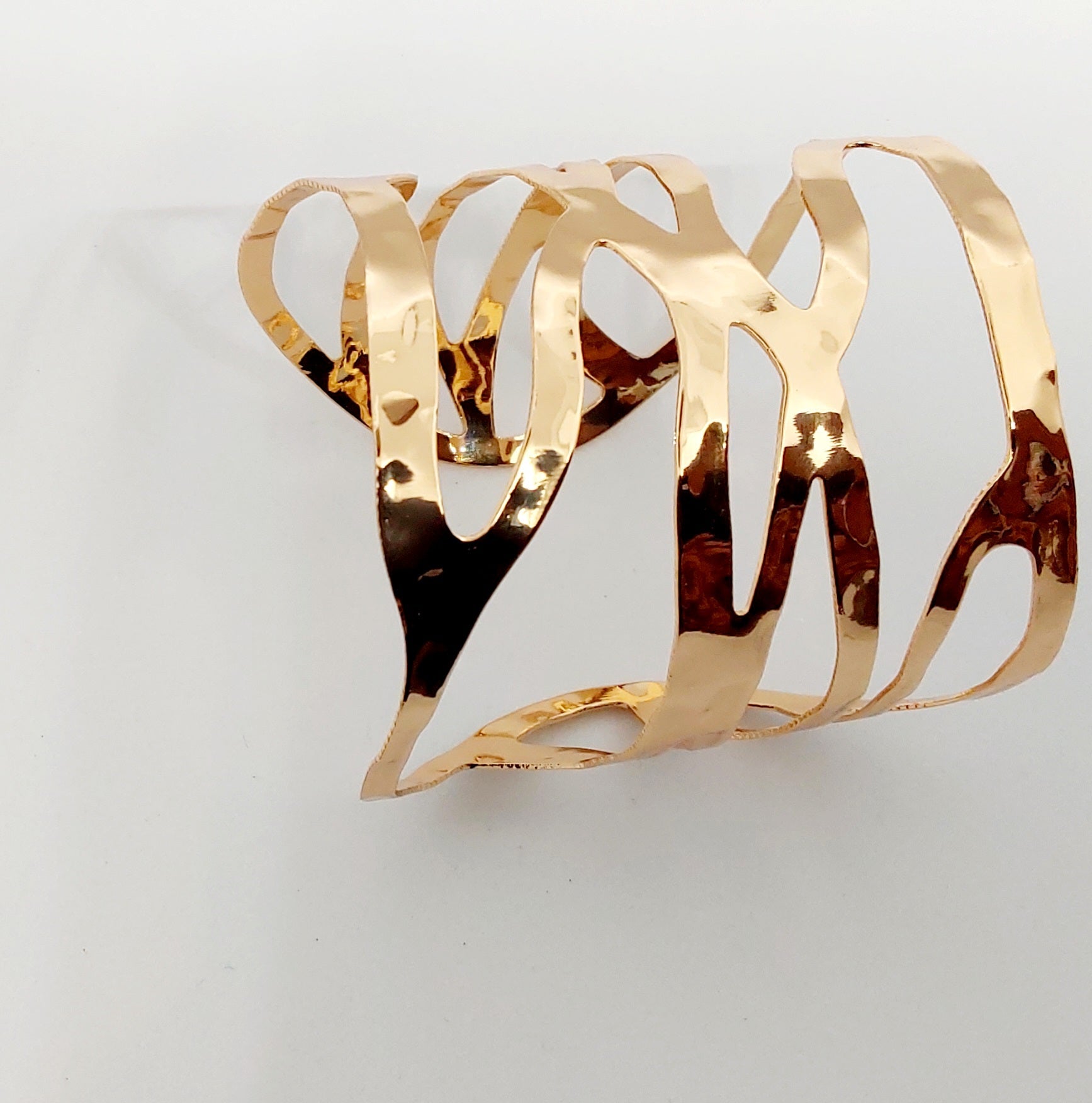 Aphrodite Cuff Bangle Gold - Stellify