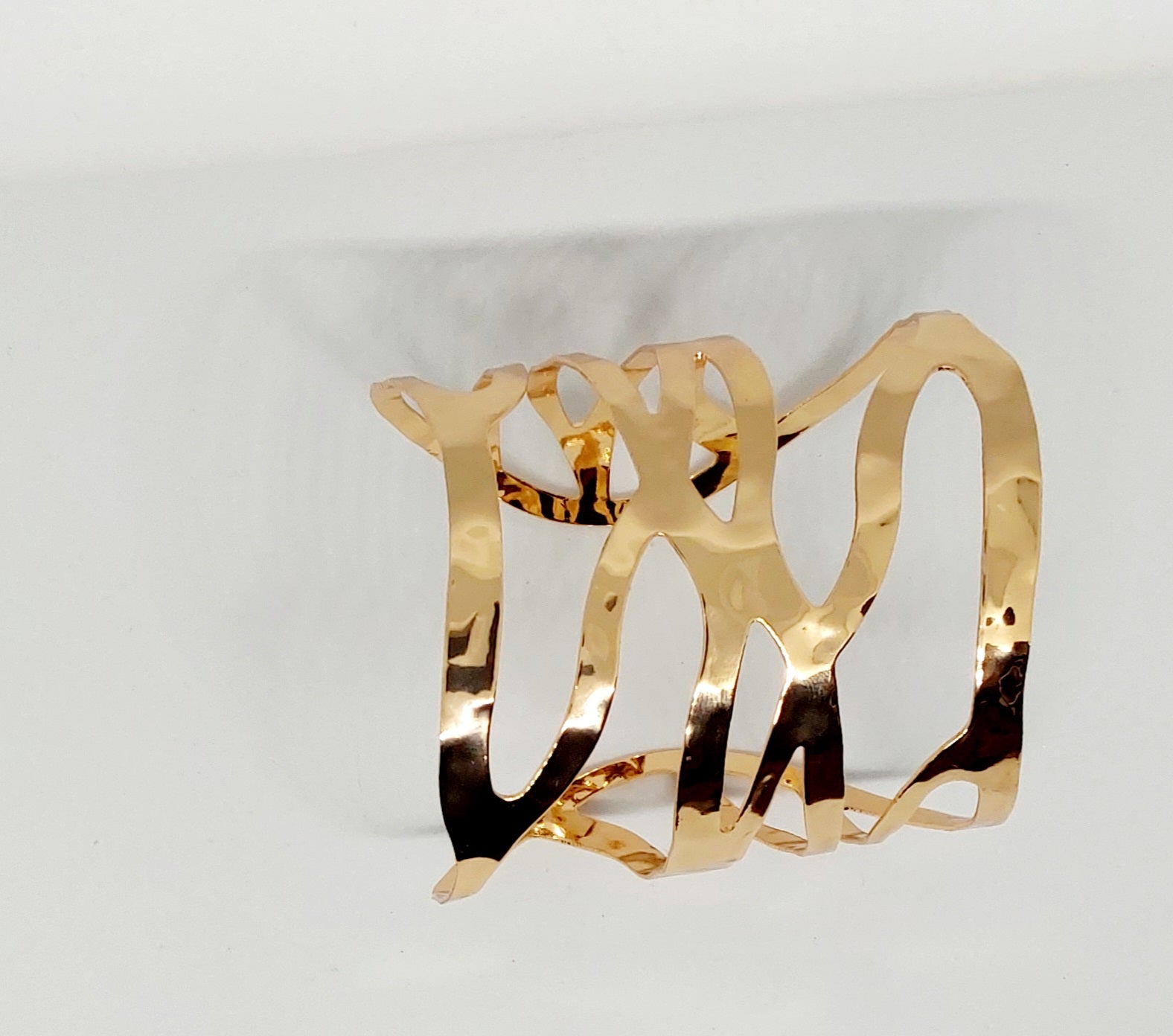 Aphrodite Cuff Bangle Gold - Stellify