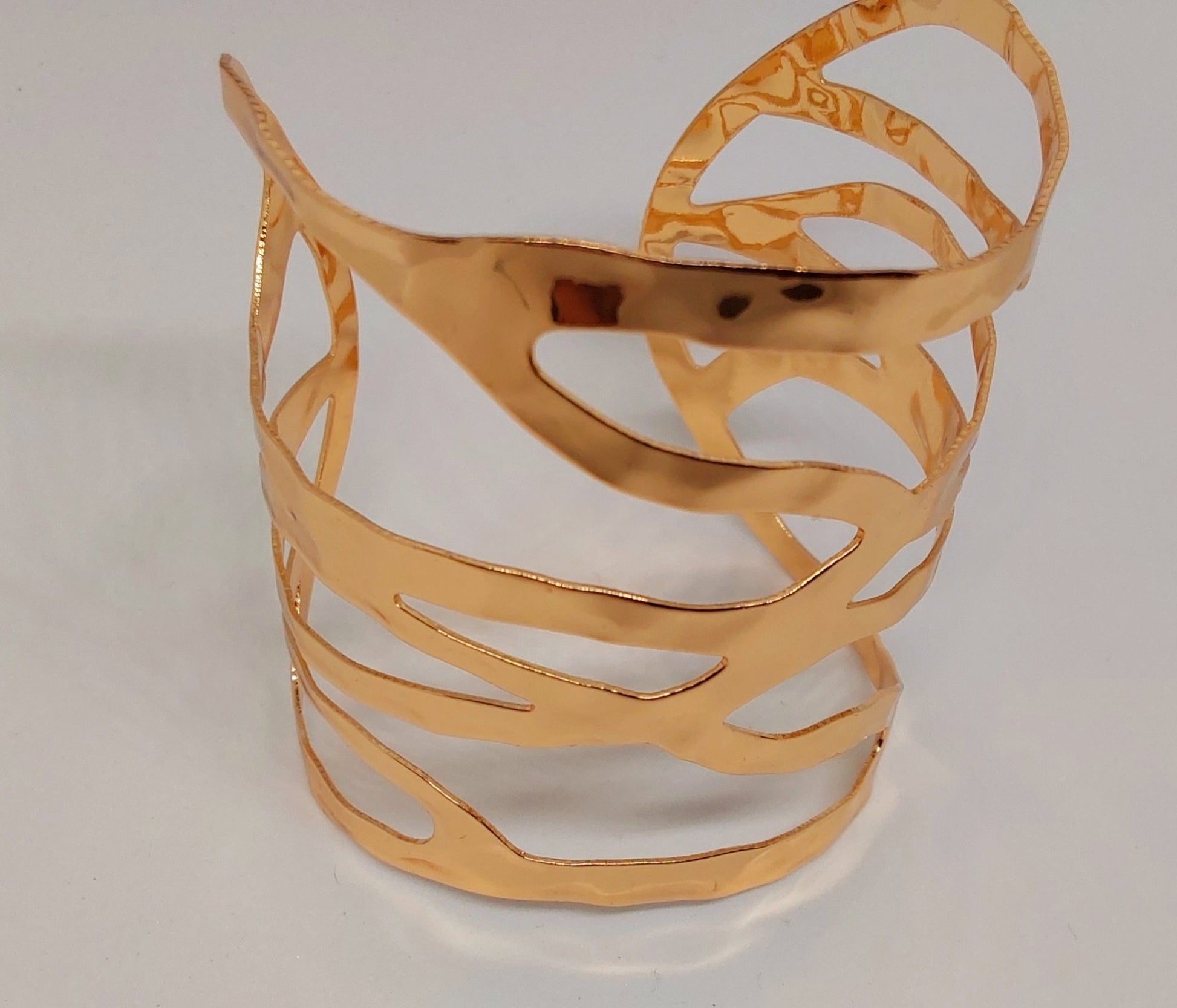 Aphrodite Cuff Bangle Gold - Stellify