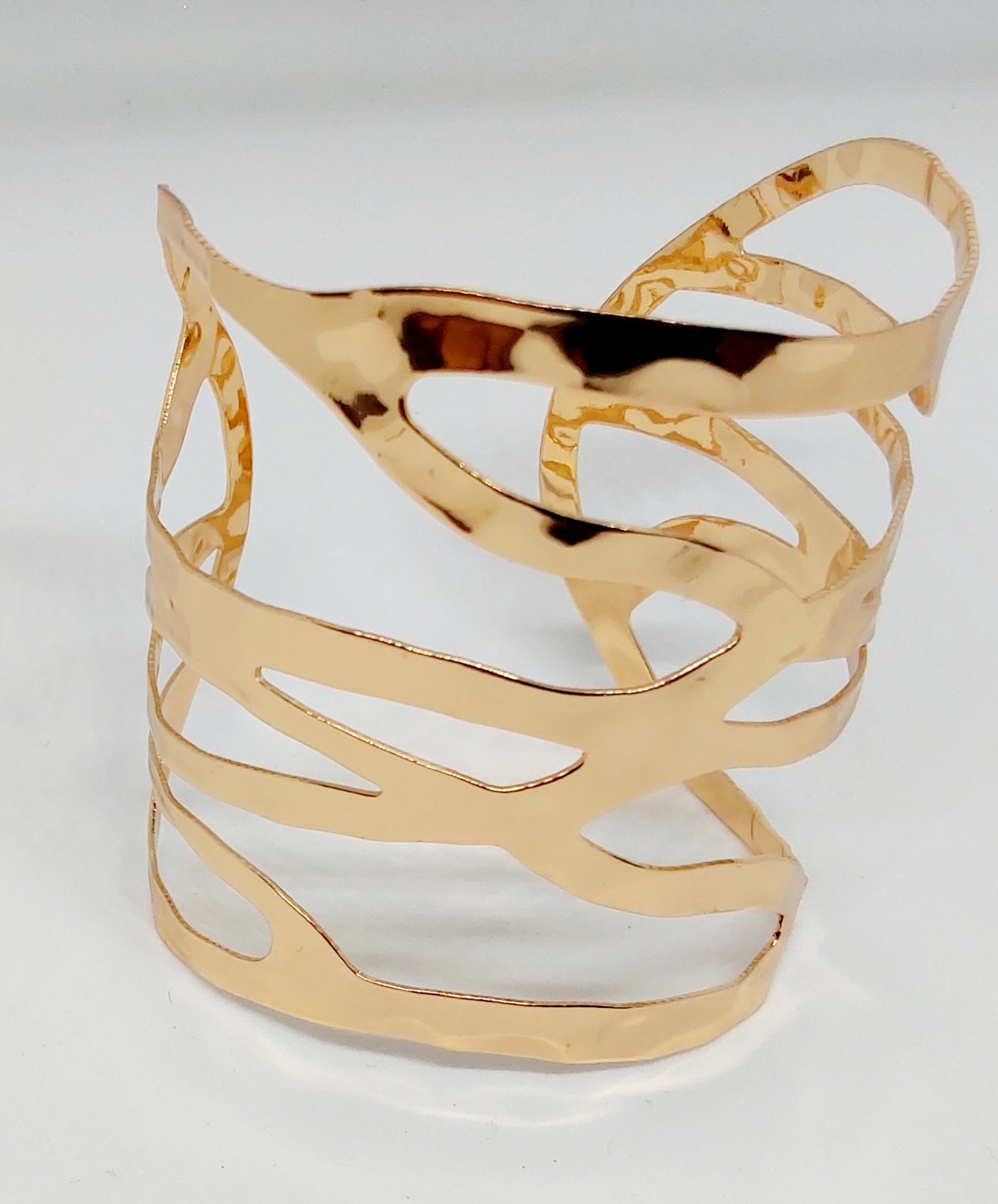 Aphrodite Cuff Bangle Gold - Stellify