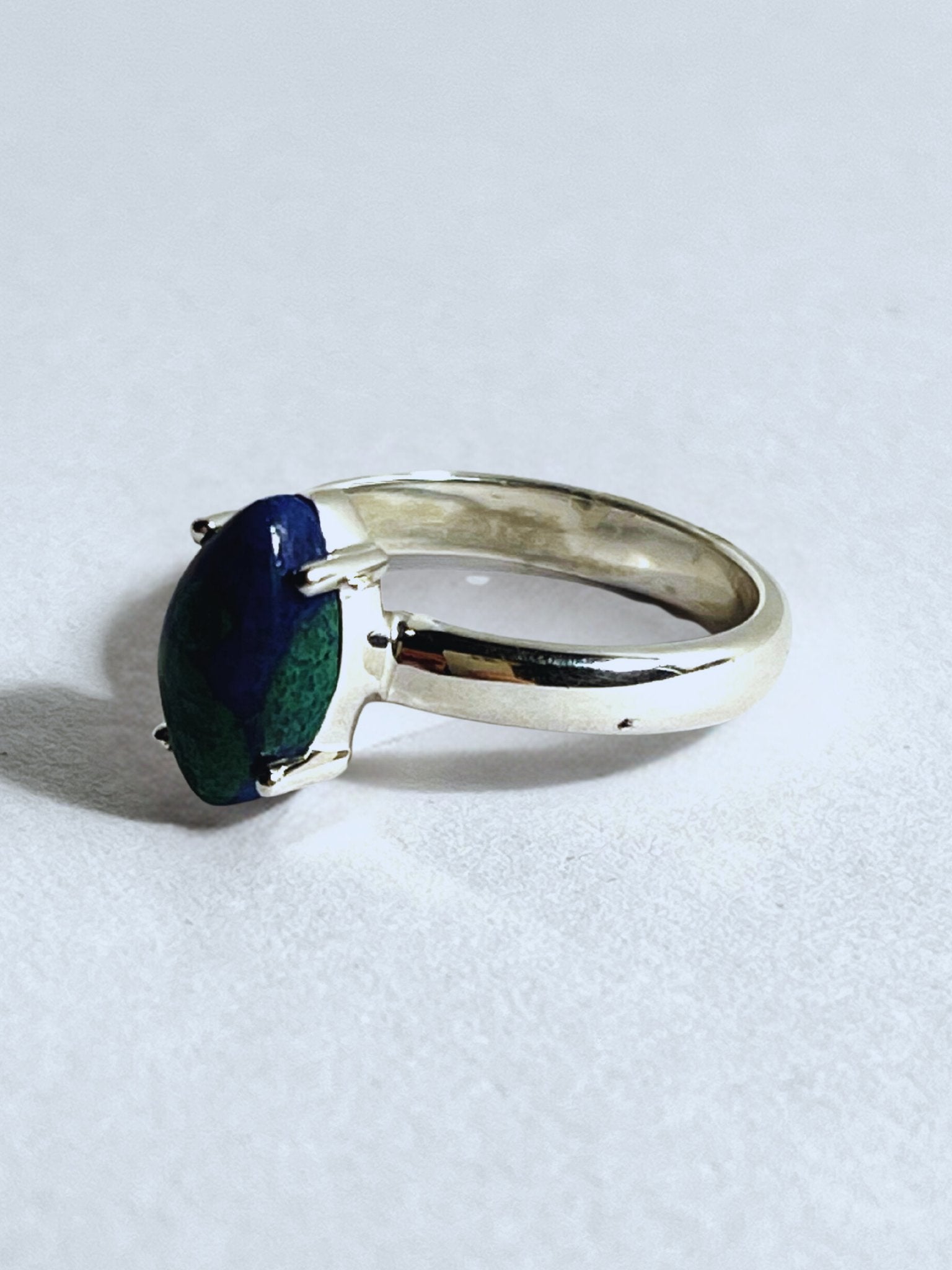 Azure Malachite Ring - Stellify