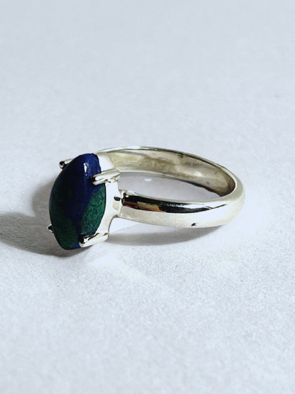 Azure Malachite Ring - Stellify