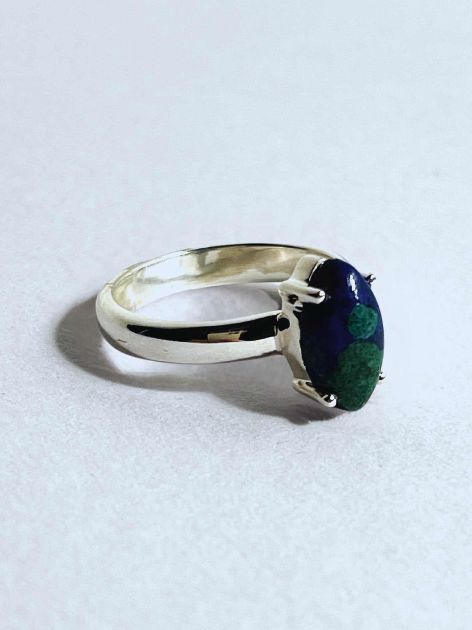 Azure Malachite Ring - Stellify
