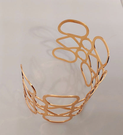 Moon Cuff Bangle Gold - Stellify