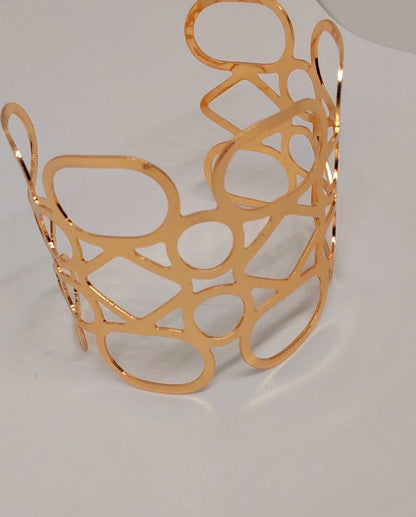Moon Cuff Bangle Gold - Stellify
