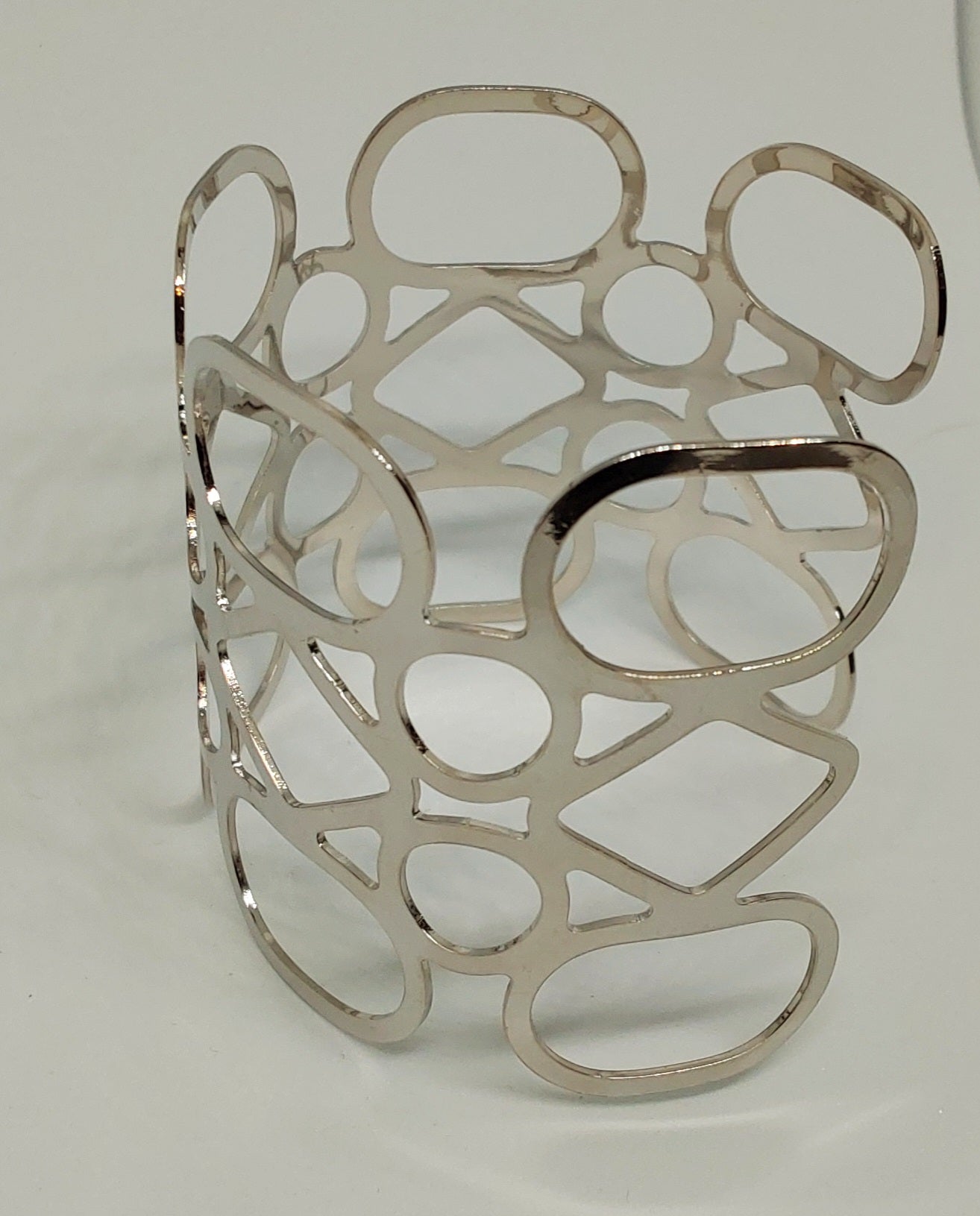 Moon Cuff Bangle Silver - Stellify