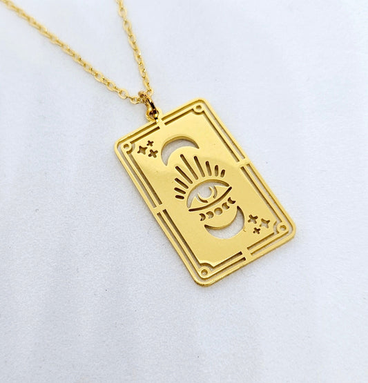 Nazar Cut Out Necklace - Stellify