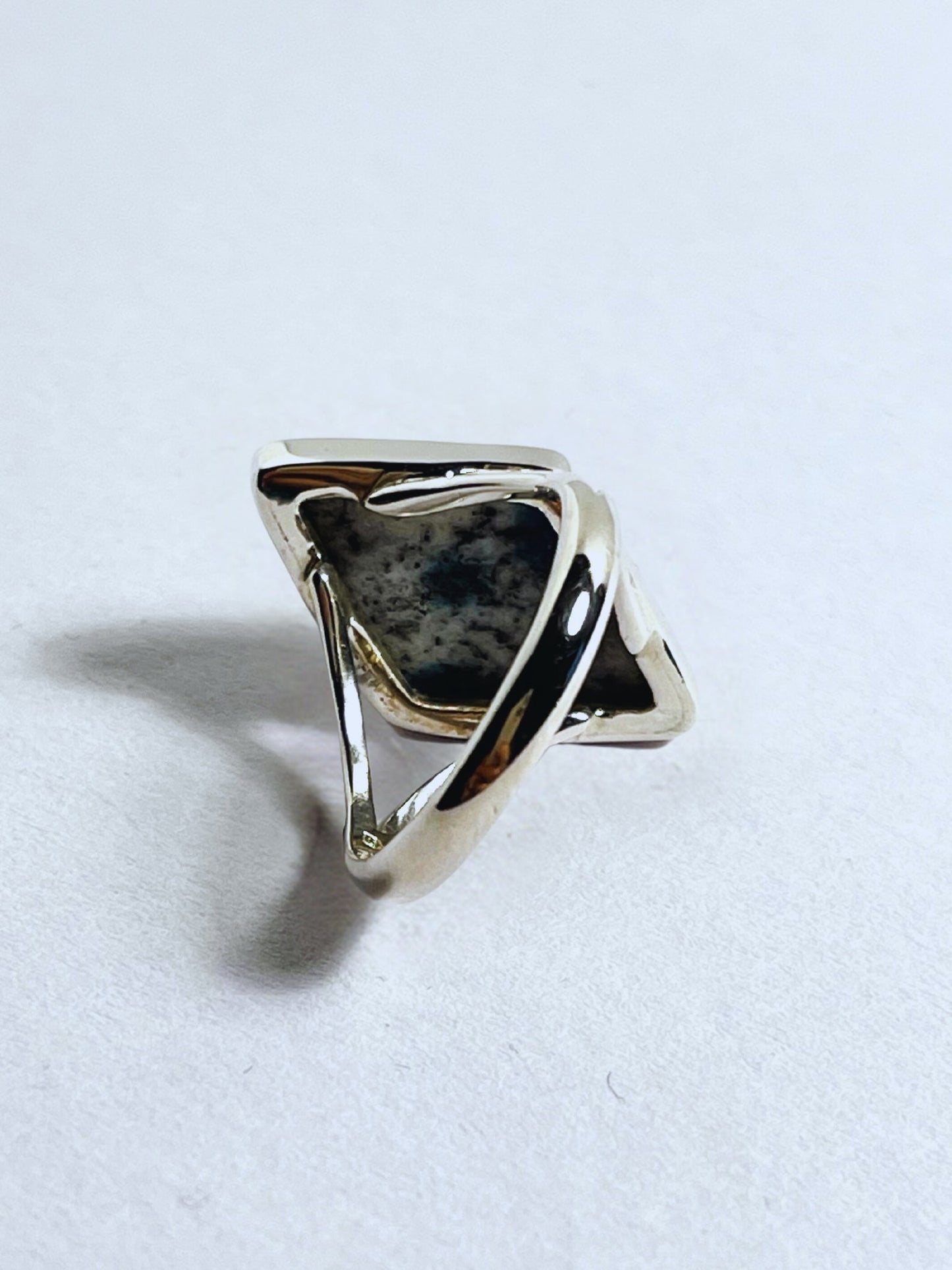 Sterling Silver Jasper Statement Ring - Stellify