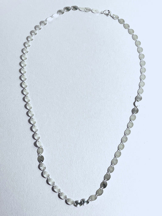 Sterling Silver Mirror Effect Necklace - Stellify
