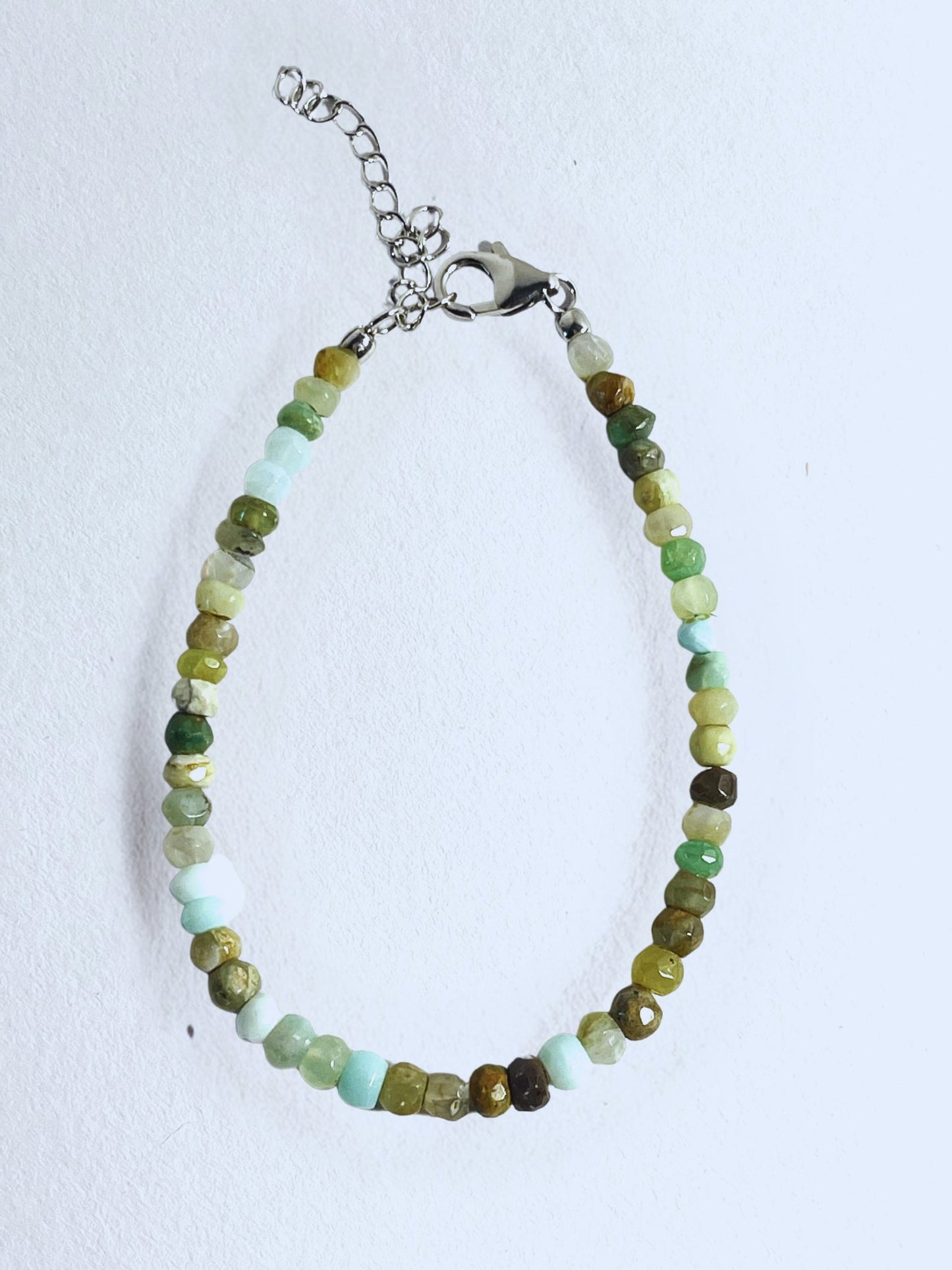Sterling Silver Peruvian Opal Bracelet - Stellify