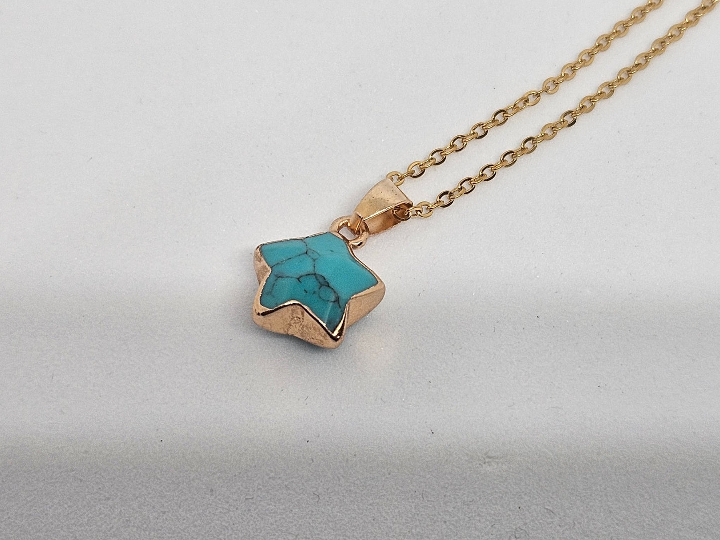 Turquoise Star Necklace - Stellify