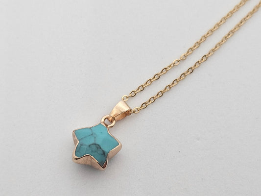 Turquoise Star Necklace - Stellify